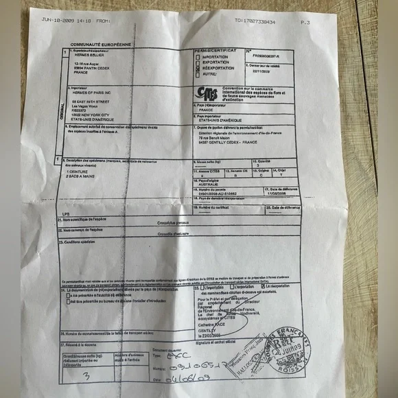 Hermes 30 Birkin in Green Crocodile - Picture 12 of 12